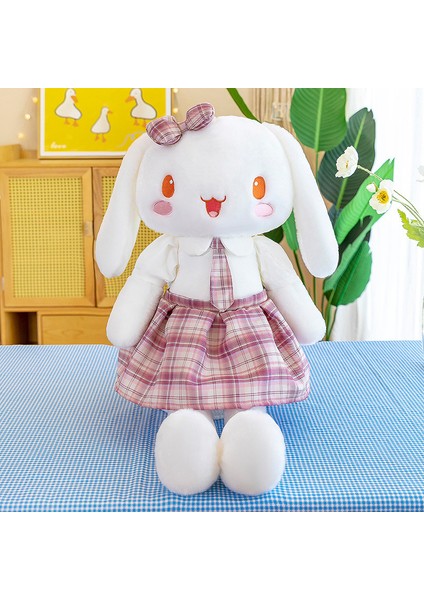 105CM Sevimli Tavşan Peluş Bebek Bebek Yastık Hediye (Yurt Dışından)