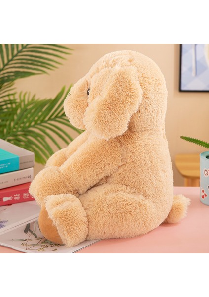 70CM Inek Altın Kürk Peluş Oyuncak Bebek Yastık Hediye (Yurt Dışından)