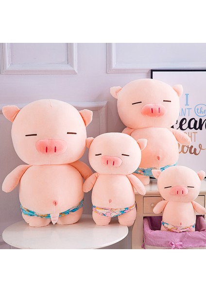 25CM Piggy Peluş Bebek Oyuncak Yastık Hediye (Yurt Dışından)