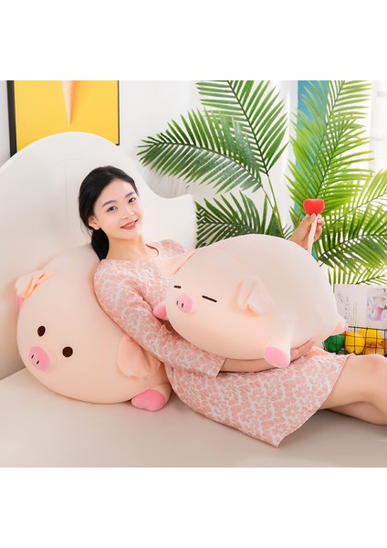 40CM Love Pig Peluş Oyuncak Bebek Yastık Hediye (Yurt Dışından)