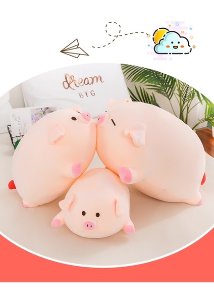 60CM Love Pig Peluş Oyuncak Bebek Yastık Hediye (Yurt Dışından)