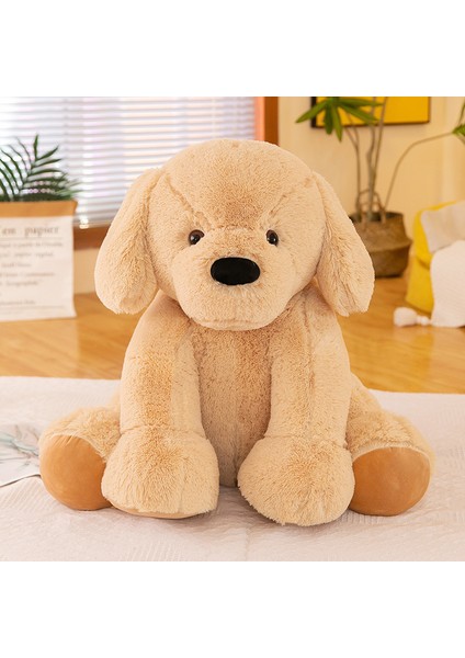 40CM Sevimli Altın Köpek Peluş Oyuncak Bebek Bebek Yastık Hediye (Yurt Dışından)