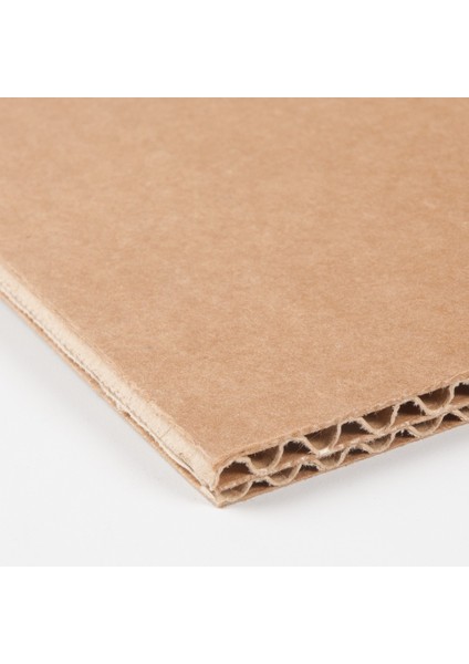 65X100CM 6mm Oluklu Mukavva Karton 50LI Paket - Oluklu Karton - Proje Kartonu