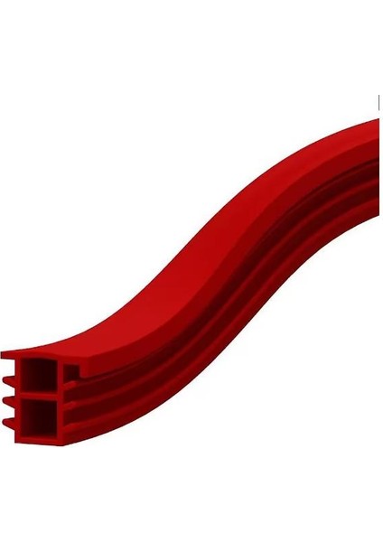 Çelik Kapı Kasa Fitili Contası Çk-01 Kırmızı 5.70M