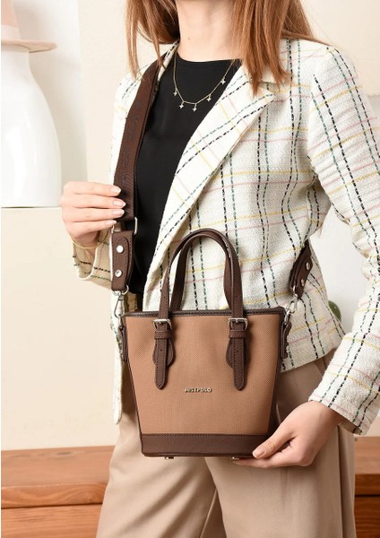 JP6053 Kadın Kolon Askılı Küçük Boy El ve Omuz Çantası OZT6053 fiyatları