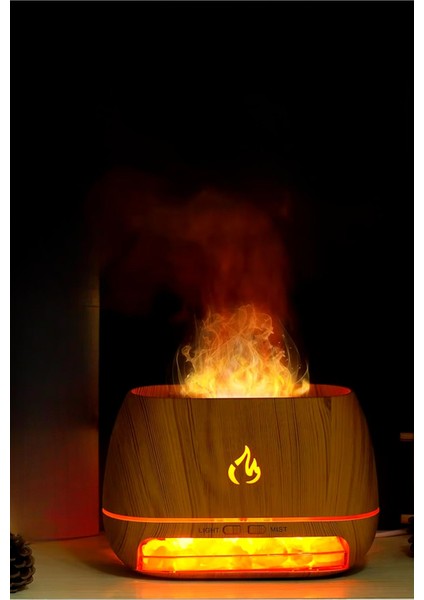 Taş Aksesuarlı Taşınabilir 200ML Kapasiteli Işıklı Aroma Yayıcılı Hava Nemlendircisi modelleri