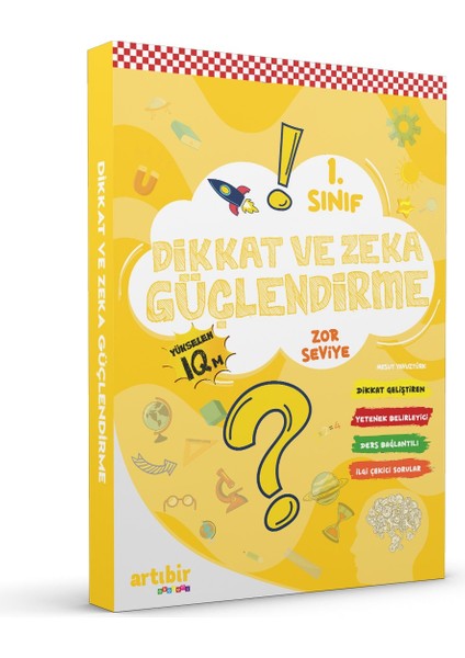 1. Sınıf Dikkat ve Zeka Güçlendirme Zor Seviye