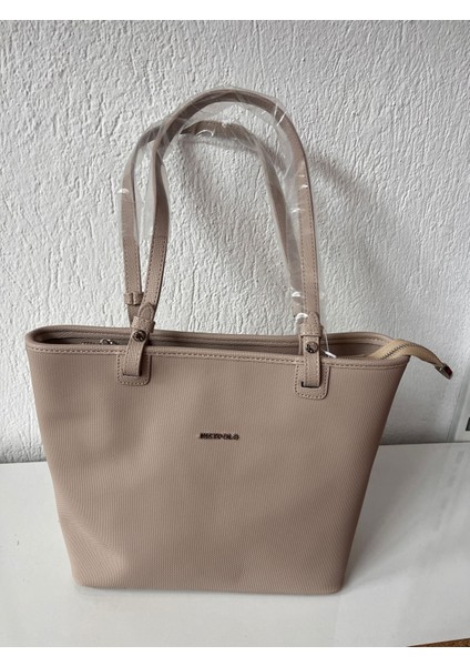 JP6049 Büyük Boy Kadın El ve Omuz Çantası OZT6049