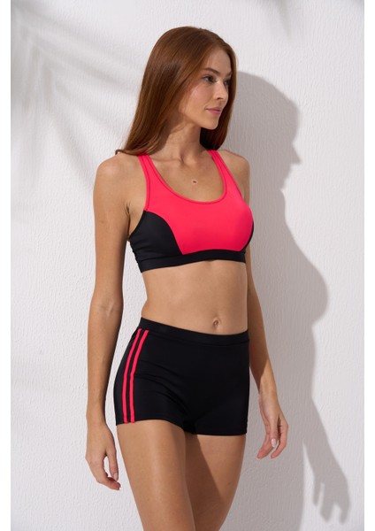 Şortlu Yüzücü Bikini Takımı 241277-YS