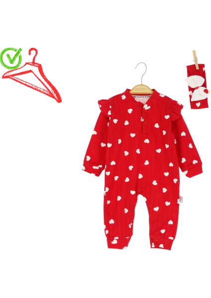 Bebek Giyim Tulum Bandanalı