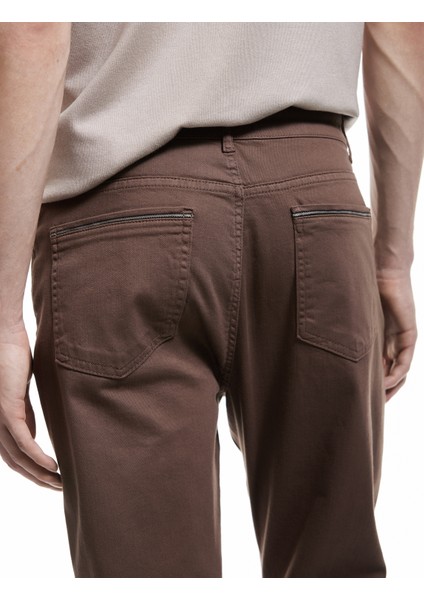 Pamuklu Straight Fit Gabardin Pantolon modelleri