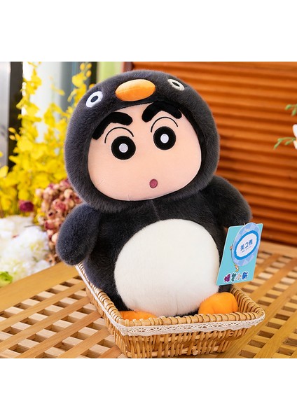 30CM Crayon Shin-Chan Peluş Oyuncak Bebek Bebek Yastık Hediye (Yurt Dışından)