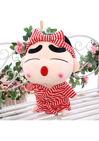 55CM Crayon Shin-Chan Peluş Oyuncak Bebek Bebek Yastık Hediye (Yurt Dışından)