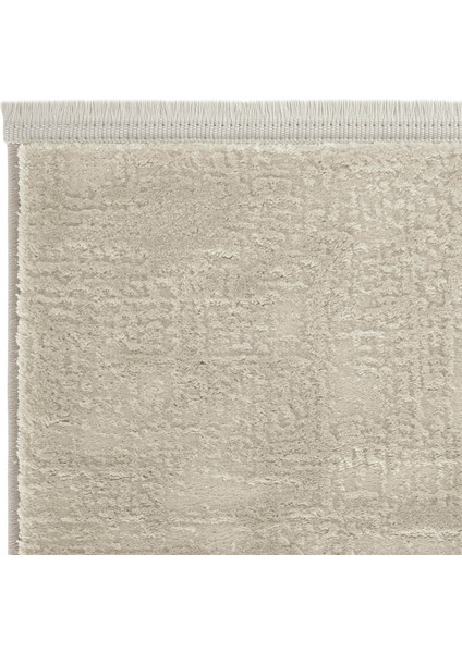 safir 8609 Gri Yolluk Uzun Antre Hol Koridor Halısı Makine Dokuması Modern Yatak Odası Halı Yolluk