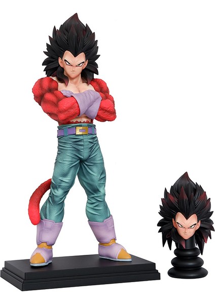 Seven Dragon Ball Çevresel Saiyan Vegeta El-Do Modeli Süs Heykeli Hediyesi (Yurt Dışından)