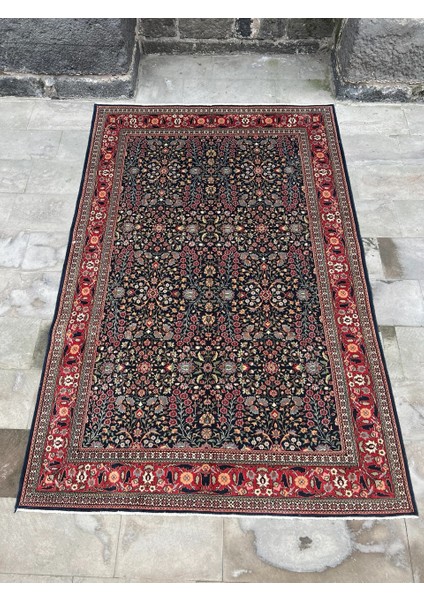 180 x 275 cm Büyük Boy Etkileyici Hereke Halısı Geleneksel El Dokuma Antik Yün Halı