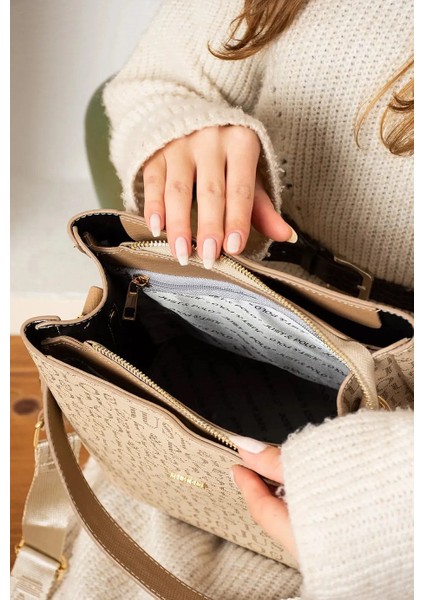 JP2117 Desenli Baskılı El ve Omuz Kadın Çantası ÖZT2117 modelleri