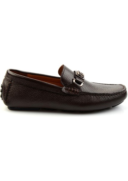 Kahve Leather Erkek Loafer Ayakkabı E01547007540
