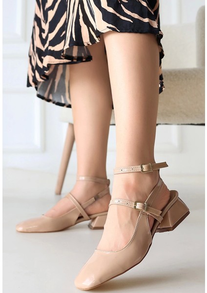 Karmi Nude Rugan Topuklu Ayakkabı fiyatları