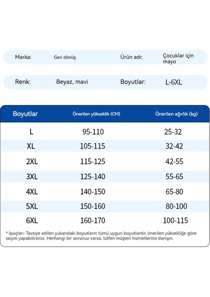 Çocuk Mayo Erkek Bölünmüş Mayo 4 Parçalı Set (Yurt Dışından)