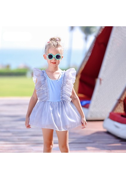 Çocuk Mayo Kızlar Plaj Mayo (Yurt Dışından)