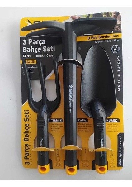 3120 Plastik Bahçe Seti 3 Parça fiyatları
