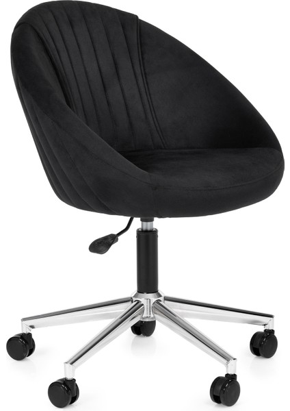 Istiridye Ofis/çalışma Sandalyesi (Baby Face Kumaş)Krom Metal Ayaklı