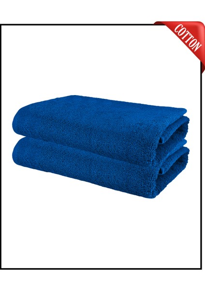 2 Adet Büyük Boy Pamuklu 50 x 90 cm , Fitness Havlusu , Spor Havlusu , Kuaför Havlusu