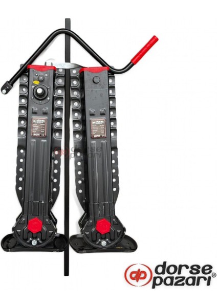 Dorse Kriko Park Ayağı Seti 850MM Dorse Pazarı