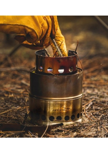 Ateş Kutusu Portatif Çay Isıtıcı Yemek Pişirici Büyük Boy fırsatları