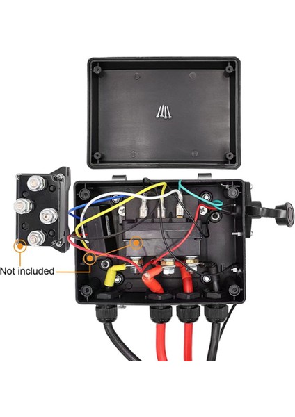 Evrensel 12V 500A Vinç Uzaktan Kontaktör 12000 Pound Vinç Kontrol Solenoid Rölesi Ikiz Kablosuz Uzaktan Kurtarma (Yurt Dışından) fırsatları
