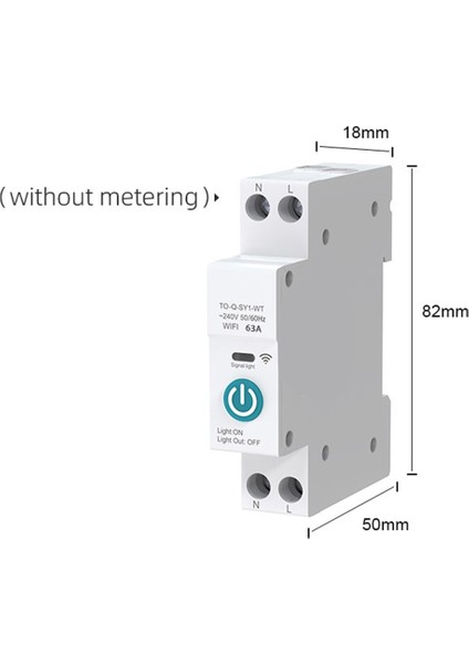 Tuya Wıfı Akıllı Devre Kesici 1 P 63A Dın Raylı Akıllı Ev Için Kablosuz App Uzaktan Kumanda Anahtarı Yandex Alic (Yurt Dışından) indirimleri