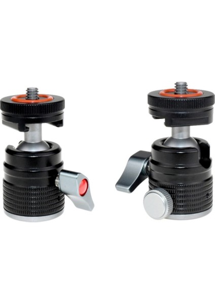 Dslr Kameralar Flaş Tripod Monopod Dolgu Işığı Için Evrensel 3/8 Inç Vida Montajlı Mini Küre Kafa Tripod Başlığı (Yurt Dışından)