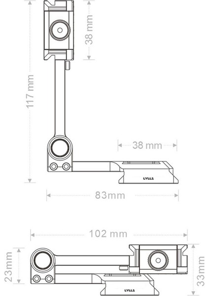 Kamera L-Tutucu Arca Hızlı Çıkarma Plakası Dikey Film Montajı W 1/4 Inç Soğuk Ayakkabı Slr Dslr Kamera Braketi Için (Yurt Dışından)