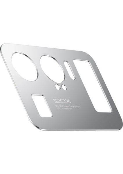 Xiaomi Mi 11 Ultra Için Kamera Lens Koruyucu Kılıf Koruyucu Metal Kamera Kılıfı MI11 Ultra Koruma Filmi (Gümüş) (Yurt Dışından)