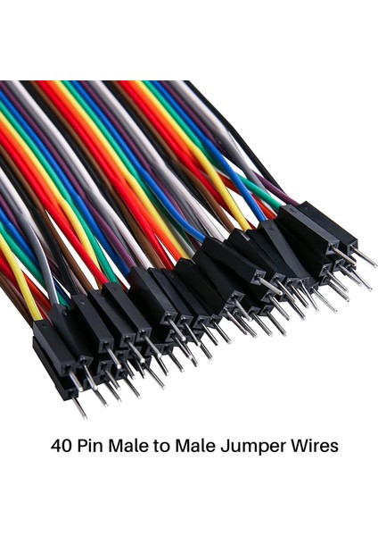 40 Adet 1 Pin Erkek - Dişi Jumper Kablo 20 cm Uzunlukta (Yurt Dışından) indirimleri