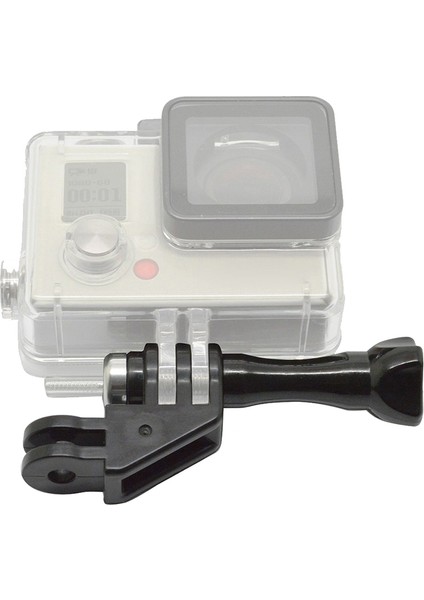 Gopro Hero 4/3+/3/2/1 ve Sjcam SJ4000 5000 Siyah Için 90 Derece Yön Adaptörü Dirsek Montajı Başparmak Vidalı (Yurt Dışından)