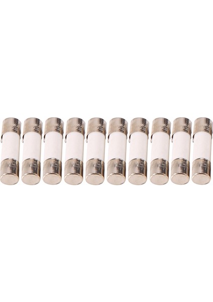 10 Adet 250V 0.5A 500MA Hızlı Darbe Seramik Sigorta Tüpleri 5mm x 20MM (Yurt Dışından)