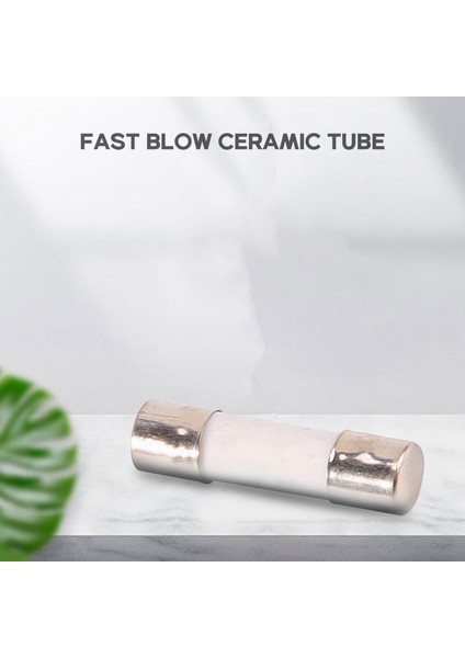 10 Adet 250V 0.5A 500MA Hızlı Darbe Seramik Sigorta Tüpleri 5mm x 20MM (Yurt Dışından) fırsatları