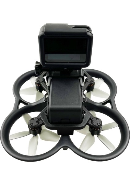 Avata Drone Için Üst Uzatma Braketi Gopro Bağlantı Noktası Panoramik Kamera Montaj Sabitleme Adaptörü Tutucu Güçlendirme Aksesuarları (Yurt Dışından)