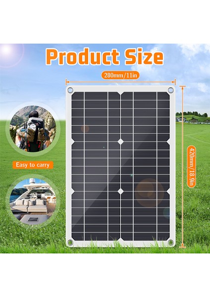 Karavan Tekne Rv Için 100A Denetleyicili 180W Güneş Paneli Kiti 12V Pil Şarj Cihazı (Yurt Dışından) modelleri