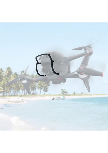 Djı Fpv Combo Için Gimbal Lens Tamponu Üst Koruma Kamera Koruyucu Çubuklar Çarpışma Önleyici Drone Aksesuarları, Siyah (Yurt Dışından) indirimleri