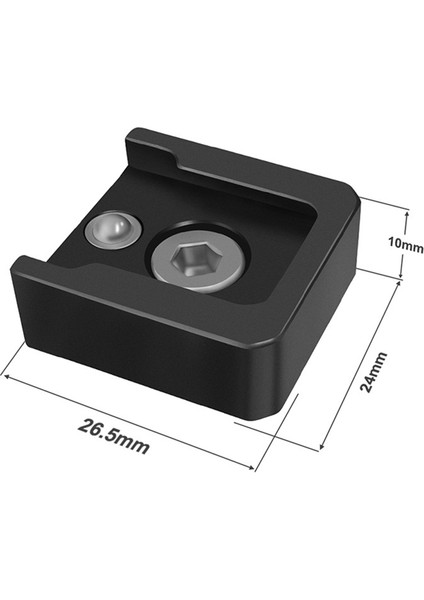 Dslr Genişletme Soğuk Ayakkabı Montajı 1/4 Bağlantısız Hızlı Çıkarma Adaptörü Dolgu Işıkları Için Taban (Yurt Dışından)
