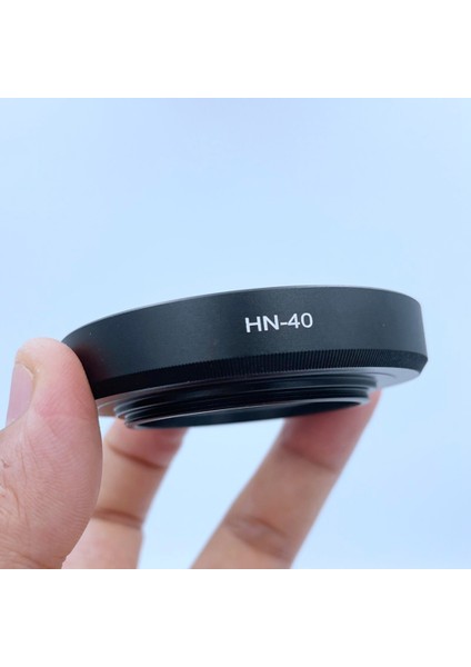 Hn-40 Lens Hood 46MM Metal Süngü Dağı Lens Hood Kapağı Nikon Z Dx 16-50MM F3.5-6.3 Vr Kamera Lens Siyah (Yurt Dışından)