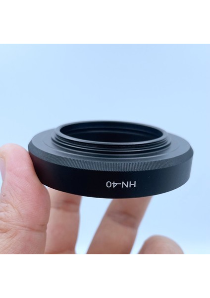 Hn-40 Lens Hood 46MM Metal Süngü Dağı Lens Hood Kapağı Nikon Z Dx 16-50MM F3.5-6.3 Vr Kamera Lens Siyah (Yurt Dışından)