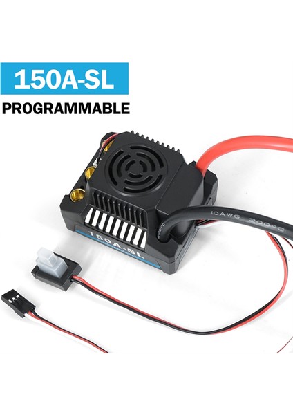 150A Fırçasız Anlamsız Hız Kontrol Cihazı Hız Kontrol Cihazı (Esc) Araba Için 1/8 Rc Araba Parçaları (Yurt Dışından) modelleri