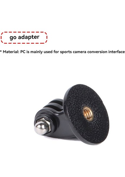 Action Kamera Aksesuar Kiti Aksesuar Adaptörü Sabitleme Braketi Uzatma Çubuğu INSTA360 Gopro Action3 (Yurt Dışından)