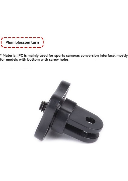 Action Kamera Aksesuar Kiti Aksesuar Adaptörü Sabitleme Braketi Uzatma Çubuğu INSTA360 Gopro Action3 (Yurt Dışından)