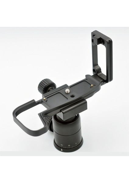 Quick Release L Plaka Tutucu El Kavrama Tripod Braketi Canon Eos Rp Kamera Arca Swiss Tripod Kafası, Siyah (Yurt Dışından) indirimleri