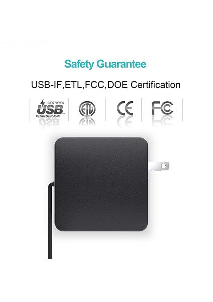 Steam Deck Şarj Cihazı Için Güç Adaptörü 20V 2.25A 45W Akıllı Şarj Çipi Steam Deck Duvar Adaptörü Için Hızlı Şarj (Abd Fişi) (Yurt Dışından) fiyatları